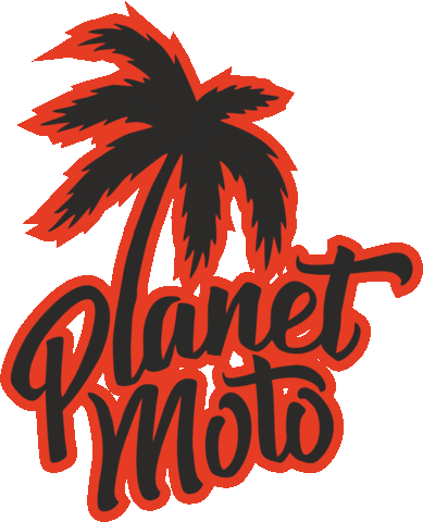 Planet Moto Sticker
