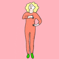 Girl Thank You GIF by juliaveldmanc