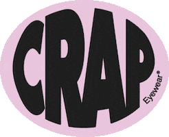 Pink Sticker by CRAP Eyewear