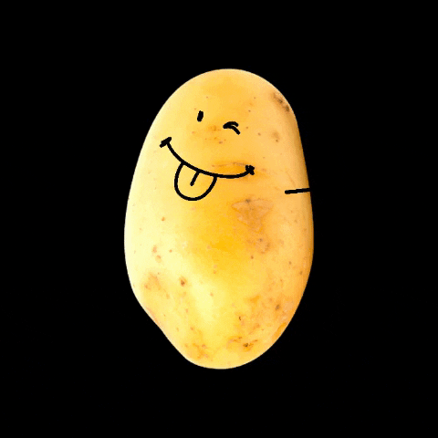 PipersDesign food comida potato batata GIF