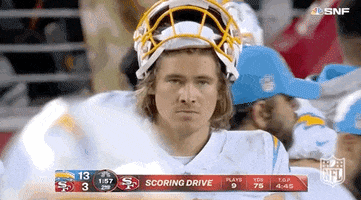 Nervous Los Angeles Chargers GIF by NFL