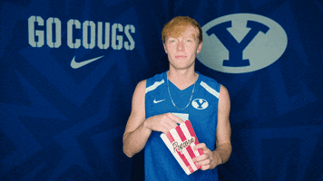 Sport Eating GIF by BYU Cougars