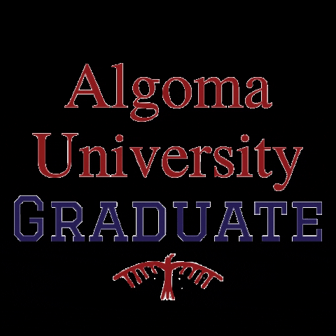 Graduation Au GIF by Algoma U Thunderbirds
