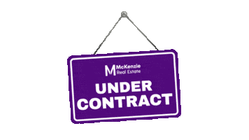 Under Contract Sticker by McKenzie Real Estate
