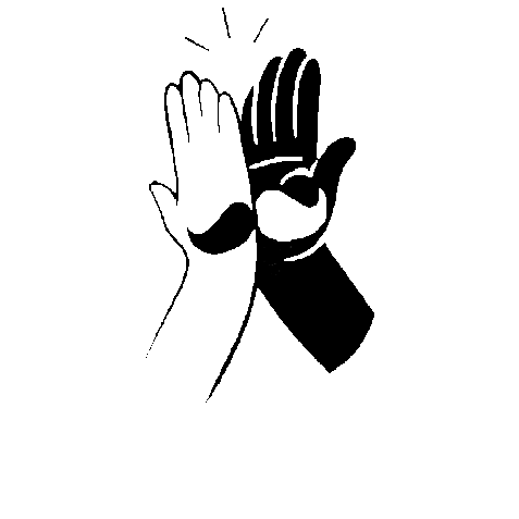 High Five Sticker by BriveTourisme