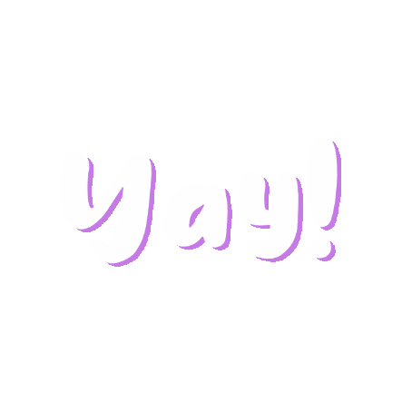 Happy Lettering Sticker
