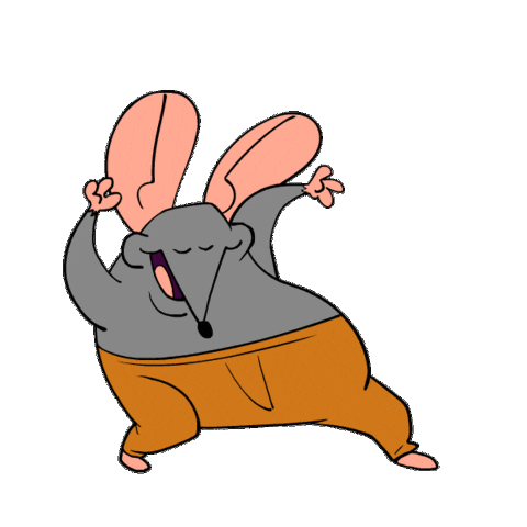 Dance Rat Sticker