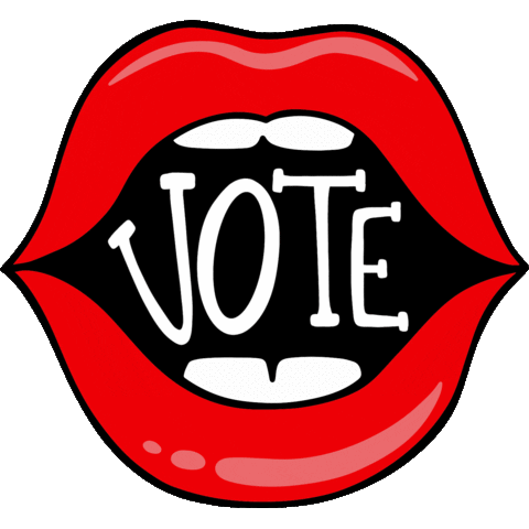 Vote Voting Sticker by COREY PAIGE DESIGNS