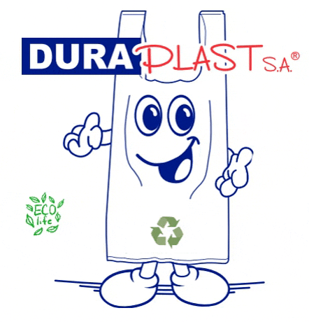 duraplast biodegradable fundas reciclado plasticas GIF