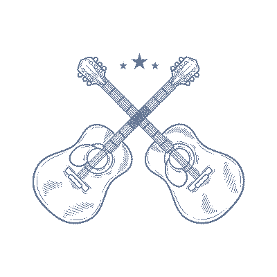 Guitars Sticker by Chance McKinney