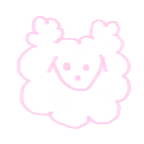 Pink くま Sticker