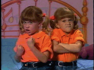  tv fight punch twins sister GIF