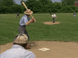 old timey baseball GIF by Team Coco