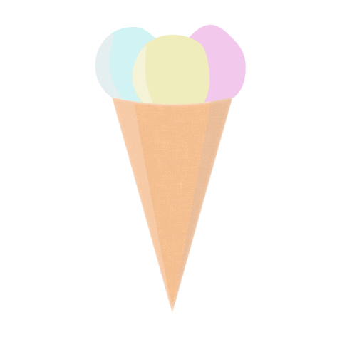 Happy Ice Cream Sticker