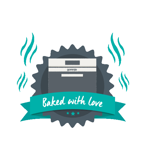 Pizza Baking Sticker by Gorenje d.d.