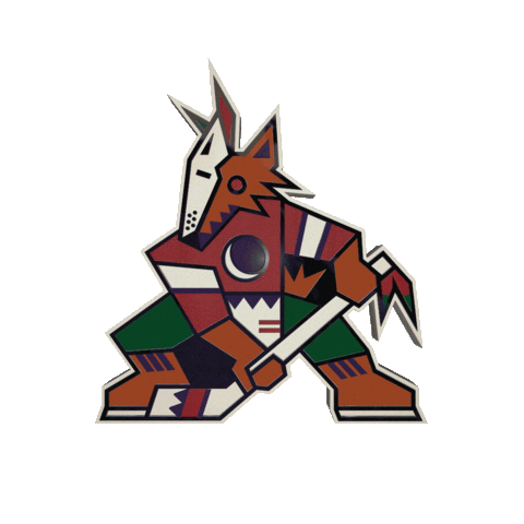 Arizona Coyotes Coyotes Sticker - Arizona Coyotes Coyotes Yotes - Discover  & Share GIFs