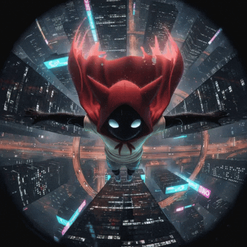 Ghost In The Shell Falling GIF by G*BOY