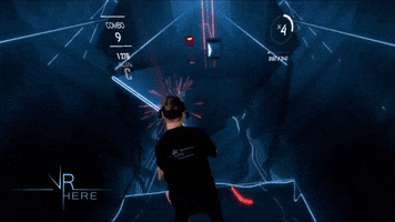 Virtual Reality Saber GIF by VR Here