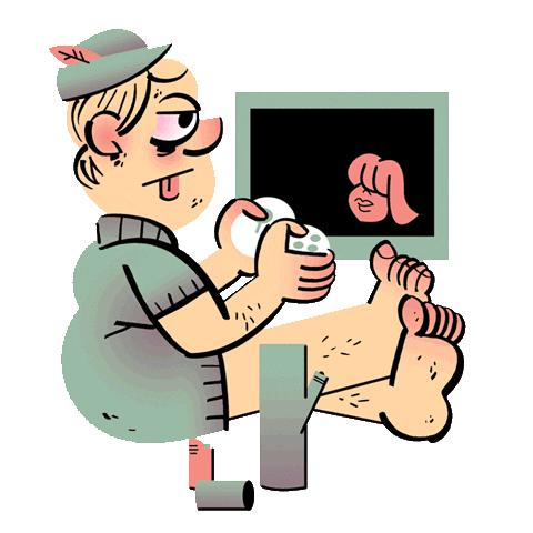 Gamer Videogames Sticker by The Stranger