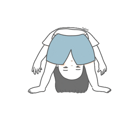 Down Sticker