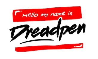 Street Art Tag Sticker by Dreadpen