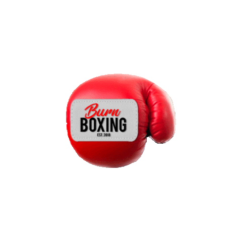 Burn Boxing Sticker
