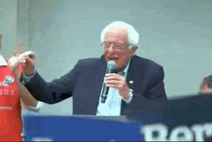 Feel The Bern Fist GIF by Bernie Sanders