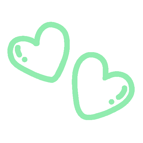 I Love You Hearts Sticker