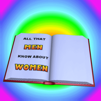 What Men Know About Women Book GIF