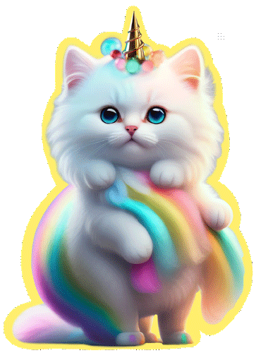 Cat Kitten Sticker by Kunsthal Rotterdam