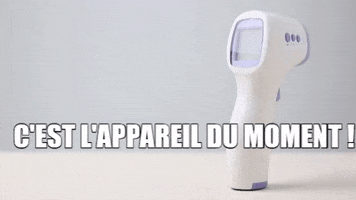 Thermométrie Frontal Infrarouge Prise De Température Fièvre GIF