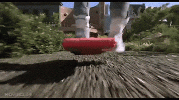 back to the future hoverboards GIF