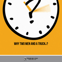 Time Moving GIF by TWO MEN AND A TRUCK®