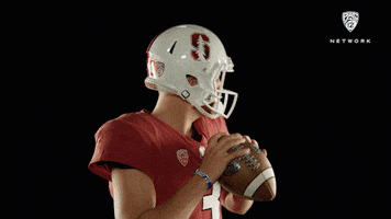Football Throw GIF by Pac-12 Network