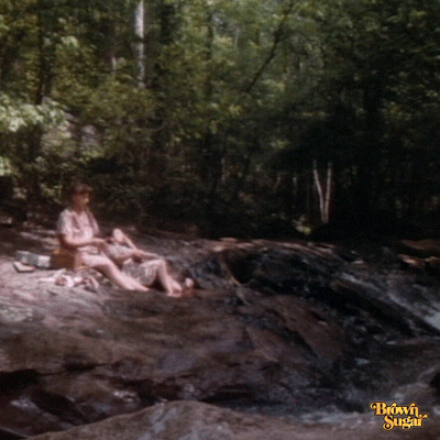 Creek Relaxing GIF by BrownSugarApp