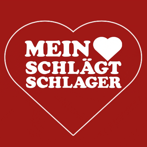 Mein Herz Schlagt Schlager GIF by Editorial Brands