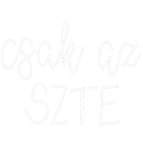 Egyetem Sticker by University of Szeged