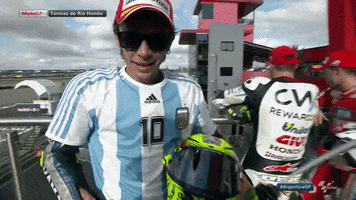 Hand Of God Argentina GIF by MotoGP