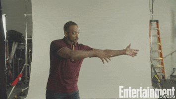Anthony Mackie Marvel GIF by Entertainment Weekly