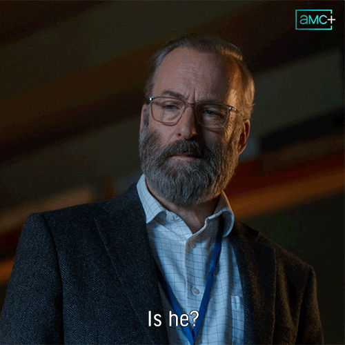 Suspicious Bob Odenkirk GIF by AMC Networks