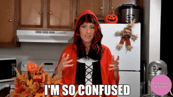 Confused Little Red Riding Hood GIF by Amy Lynn's Kitchen