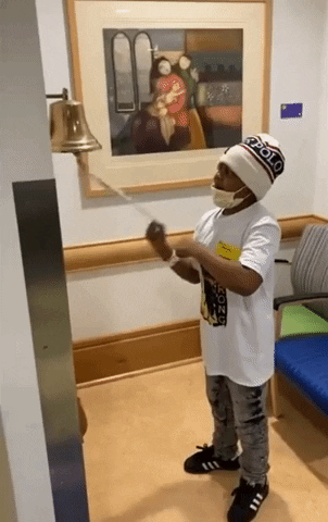 Ring The Bell Cancer Survivor GIF by Storyful