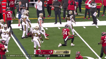 Football Yes GIF by New Orleans Saints