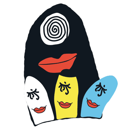 Contemporary Art Sticker by ayoka Good Mood Drink