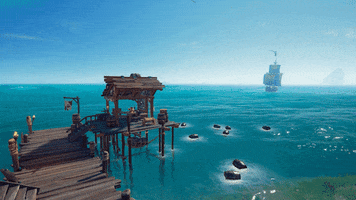 Pirates Port GIF by Sea of Thieves