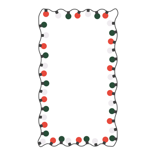 Christmas Lights Border Gif