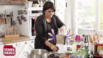 RefikaninMutfagi surprised kitchen blender mutfak GIF