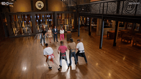 Lets Go Running GIF by MasterChefAU