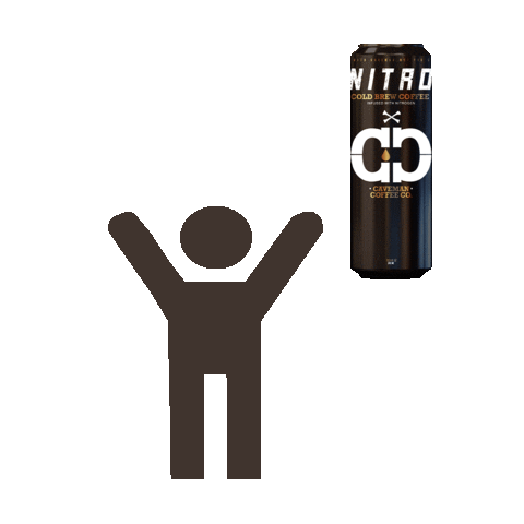 Nitro Sticker by Caveman Coffee Co.