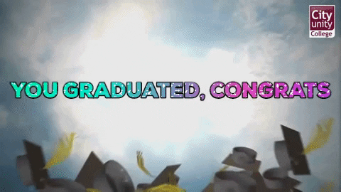congratulations on your phd gif
